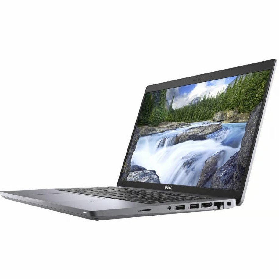 Dell Latitude 5420 ouvert, vue de trois-quarts