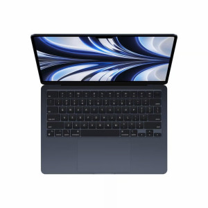 MacBook Air M2 clavier AZERTY, vue de dessus