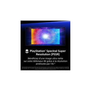 PlayStation Spectral Super Resolution — image ultra-nette sur téléviseur 4K grâce à la résolution améliorée par l'IA